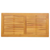 Blat stołu Brązowy 100 x 50 x 2 cm lite drewno akacjowe