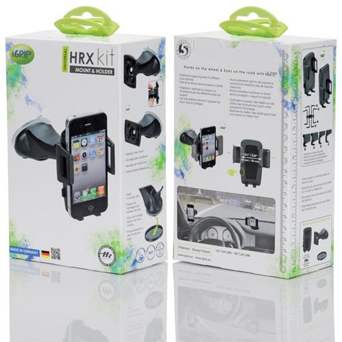 iGrip Universal HRX Kit - uchwyt samochodowy do smartfonów. na Arena.pl