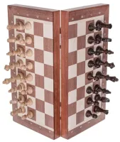 OUTLET - Szachy Magnetyczne Turniejowe nr 3 Mahoń