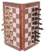 OUTLET - Szachy Magnetyczne Turniejowe nr 3 Mahoń