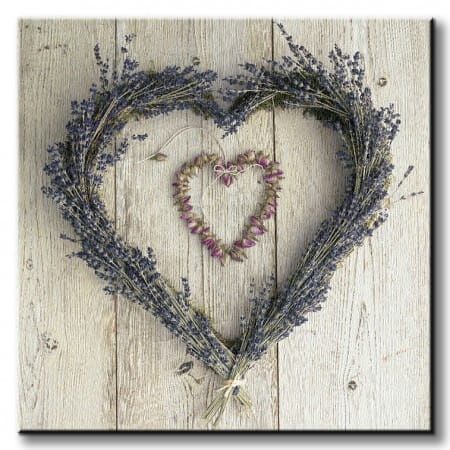 La Lavende - Obraz na płótnie 40x40 cm na Arena.pl