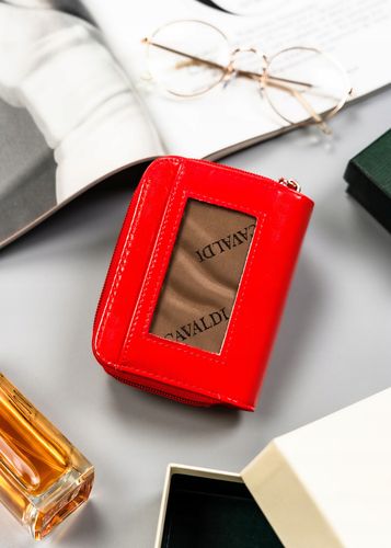 klasyczny, pojemny portfel damski ze skóry ekologicznej - 4u cavaldi na Arena.pl