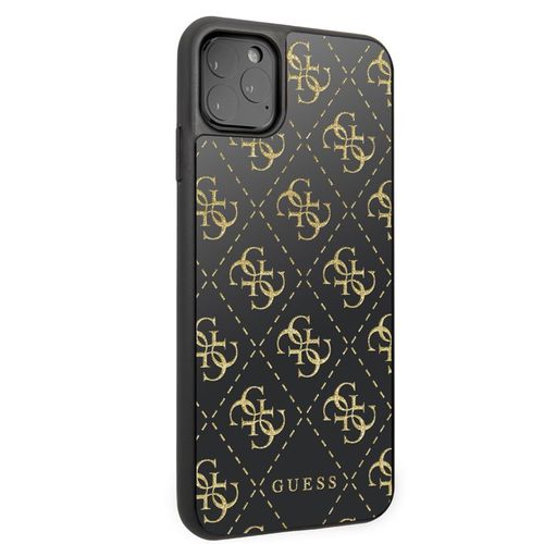 Guess Double Layer Glitter Case Peony G - Etui iPhone 11 Pro Max na Arena.pl