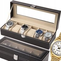 SZKATUŁKA NA ZEGARKI PUDEŁKO ORGANIZER BIŻUTERIĘ