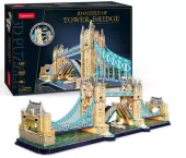 Puzzle 3D Tower Bridge LED L531h Cubic Fun