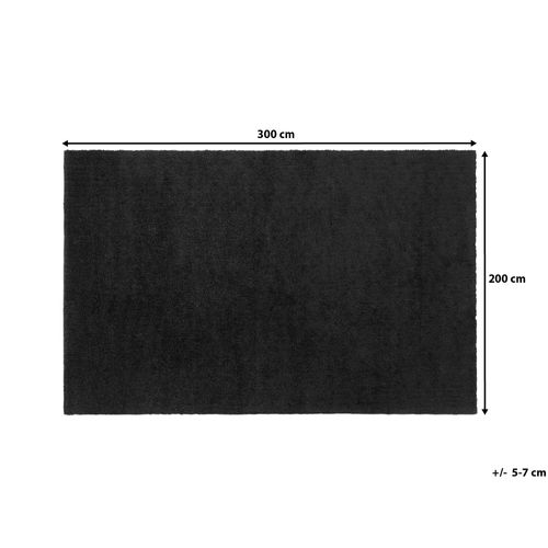 Dywan 200 x 300 cm czarny DEMRE na Arena.pl