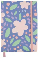 Kalendarz 2026 B6 Dzienny, Kwiaty