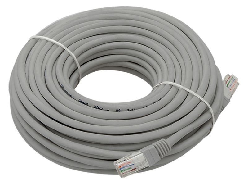Przyłącze PATCHCORD UTP 20m szary zdjęcie 1