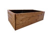 Kwietnik drewniany podniesiony 136 x 78 x 42 cm