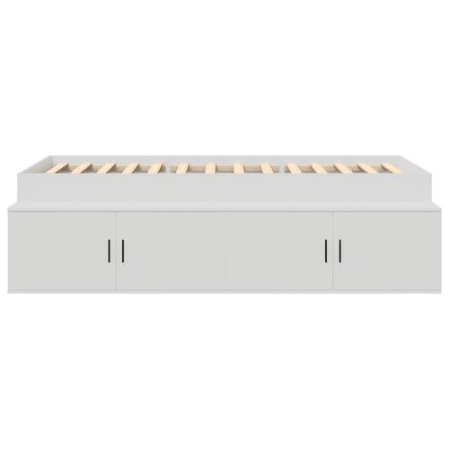 Łóżko z pojemnikiem Białe 80x200 cm na Arena.pl