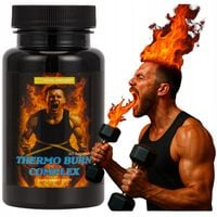 SPALACZ TŁUSZCZU Thermo Burn Complex BLOKER APETYTU NADMIAR WODY METABOLIZM