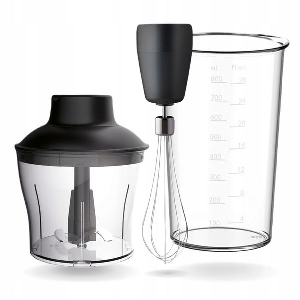 Blender ręczny Łucznik JK-1500 1500W rozdrabniacz pojemnik ubijaczka Delux zdjęcie 9
