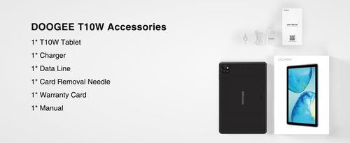 Tablet DOOGEE T10W 10.1" 9GB/128GB Android 14 WIFI 8000mAh Dual SIM na Arena.pl