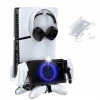 Uchwyt Ścienny na Ścianę Wieszak do Sony PlayStation 5 PS5 SLIM + PS Portal