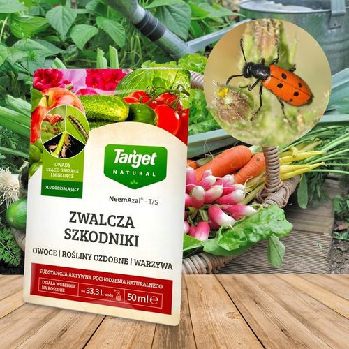Płyn owadobójczy na ziemiórki mszyce przędziorki 50 ML Target NeemAzal na Arena.pl