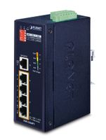 Planet IP30 5-Port/TP POE+ Industrial
