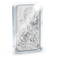 Leuchtturm - Plastikowy kapsel Sztabko Moneta Dragon Ultra Perfect Fit 10 sztuk