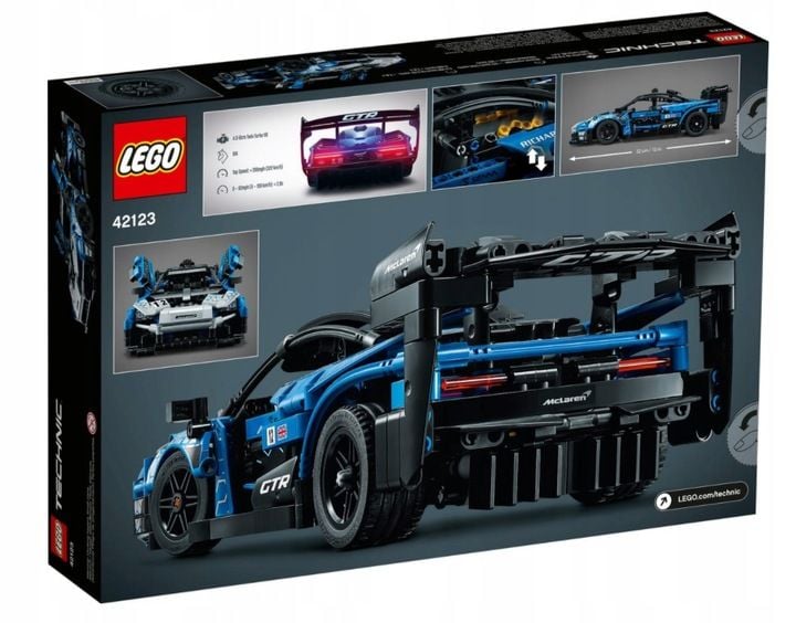 KLOCKI LEGO TECHNIC MCLAREN SENNA GTR SAMOCHÓD AUTO PREZENT zdjęcie 2
