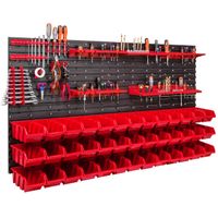 Tablica warsztatowa narzędziowa 156 x 78 cm ścianka garaż