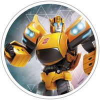 Opłatek na tort Transformers Robot Humanoidalny Samochodowy Urodziny