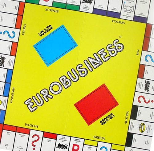 Gra planszowa EUROBUSINESS klasyczna gra ekonomiczna na Arena.pl