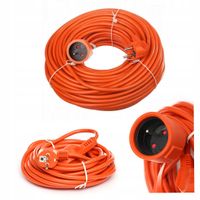 Przedłużacz ogrodowy budowlany 3 żyłowy 50m 1 gniazdo KD4042