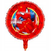Balon Urodzinowy Avengers Spider Man Kółko Superbohaterowie Foliowy