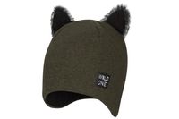 BROEL Mariano czapka dla chłopca na zimę uszka khaki 44-46