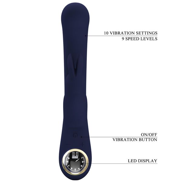 Pretty Love - Lamar Blue, 10 Vibration Functions 9 Speed Levels zdjęcie 10