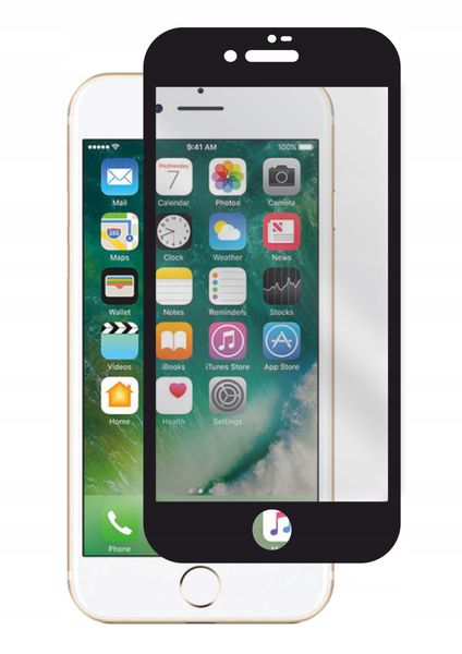 SZKŁO 5D NA CAŁY EKRAN DO IPHONE 7/ 8/ SE 2020 zdjęcie 1
