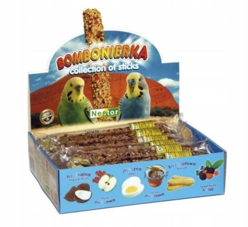 Kolba bombonierka dla małych papug Nestor 12szt na Arena.pl