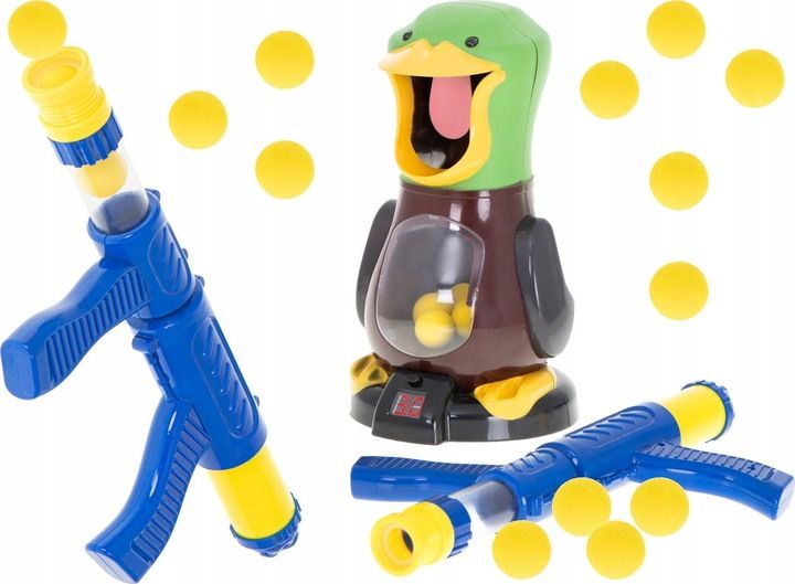 GRA GŁODNA KACZKA STRZELANIE DO CELU PISTOLET zdjęcie 11