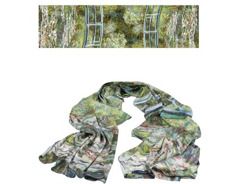 Szal - C. Monet, Staw z nenufarami (CARMANI) na Arena.pl