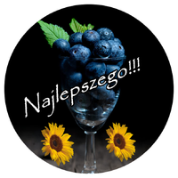 Opłatek na tort Urodziny Drink  Whisky Okazjonalny Owoc 18 30 40 50