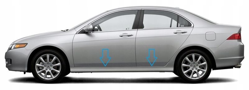Acura TSX 2004-2008 - Listwy chrom boczne drzwi chromowane ochronne zdjęcie 1