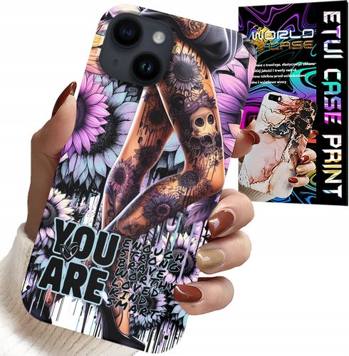 ETUI DO IPHONE 15 PLUS - KOBIECE WZORY YOU ARE KOBIETA Z TATUAŻEM na Arena.pl
