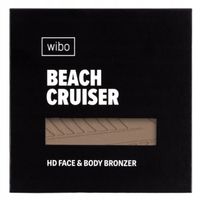 WIBO Beach Cruiser HD Bronzer prasowany do twarzy i ciała 02 Cafe Creme 22g