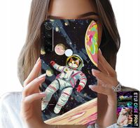 ETUI DO XIAOMI NOTE 8T - KOCI ASTRONAUTA KOT KOSMOS OBUDOWA CASE