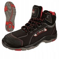 Buty robocze Trzewiki bez noska LEKKIE wygodne MOCNE Skórzane wodoodporne