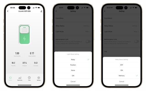 Przekaźnik WiFi 16A z pomiarem prądu mocy na szynę DIN TUYA Smart Life na Arena.pl