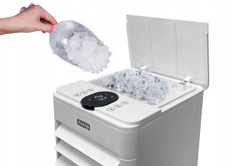 Klimatyzator wodny przenośny HAXON ZAX 4w1 LED nawilżacz pilot + wkłady na Arena.pl