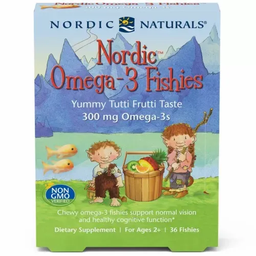 Omega-3 Fishies 300mg 36 żelków zdjęcie 1