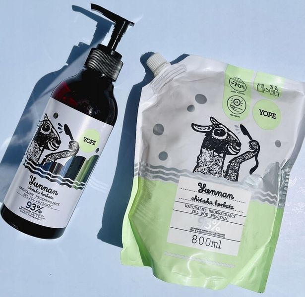 YOPE Żel pod prysznic Yunnan REFILL 800 ml zdjęcie 7