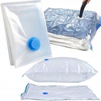 10 Worki Próżniowe Worek Próżniowy 80x110 Duży Mocny Na Ubrania