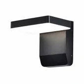 Lampa ścienna zewnętrzna oprawa elewacyjna LED 20W czarna V-TAC