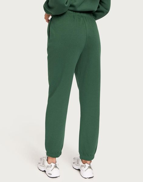 PIECES ZIELONE SPODNIE DRESOWE WYSOKI STAN PV9 NG5__M zdjęcie 2