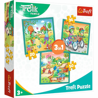 PUZZLE 3W1 POZNAJ TREFLIKI 34872