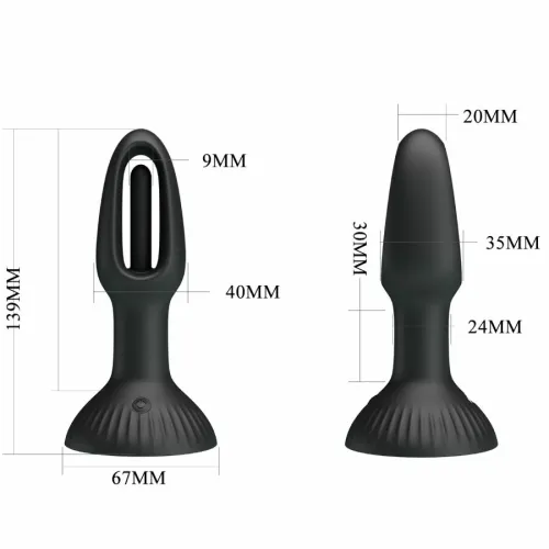 pretty love hubert - silikonowy aplikator analny 7 trybow wibracji na Arena.pl