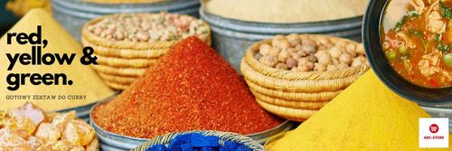 Przyprawa curry madras mild w proszku łagodna z indii do marynat Trs 100g na Arena.pl