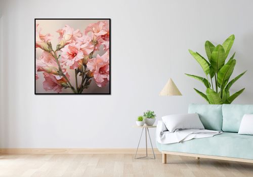 Plakat 100x100cm Kwiatowa Symfonia na Arena.pl